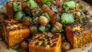 Imagem da notícia Salada Mediterrânea Rica em Proteínas: Refrescante, Nutritiva e Perfeita para Sua Alimentação Saudável